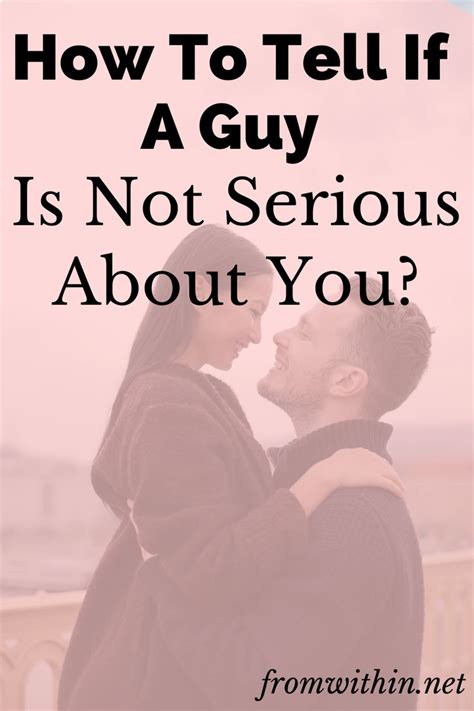 signs a man is serious about dating you